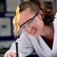Chemistry A Level, this link will take you to the course details