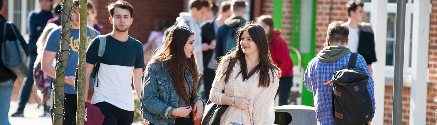 Studens in the Piazza