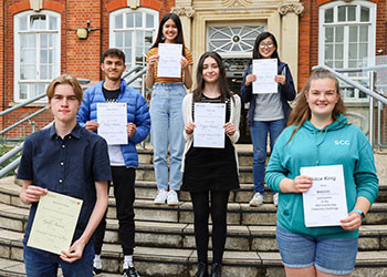 BHASVIC students scoop Cambridge Chemistry Challenge certificates!