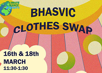 Clothes Swap poster, this image links to the news item