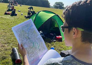 Phenomenal success for 63 DofE students on their Gold and Silver expeditions, this images links to the news item