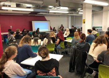 BHASVIC students taking part in medical school interview practice