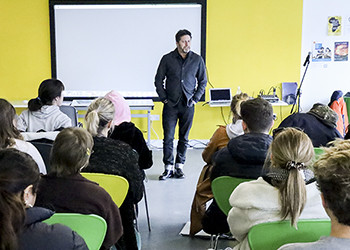 BHASVIC Media department were thrilled to welcome Lloyd Embley