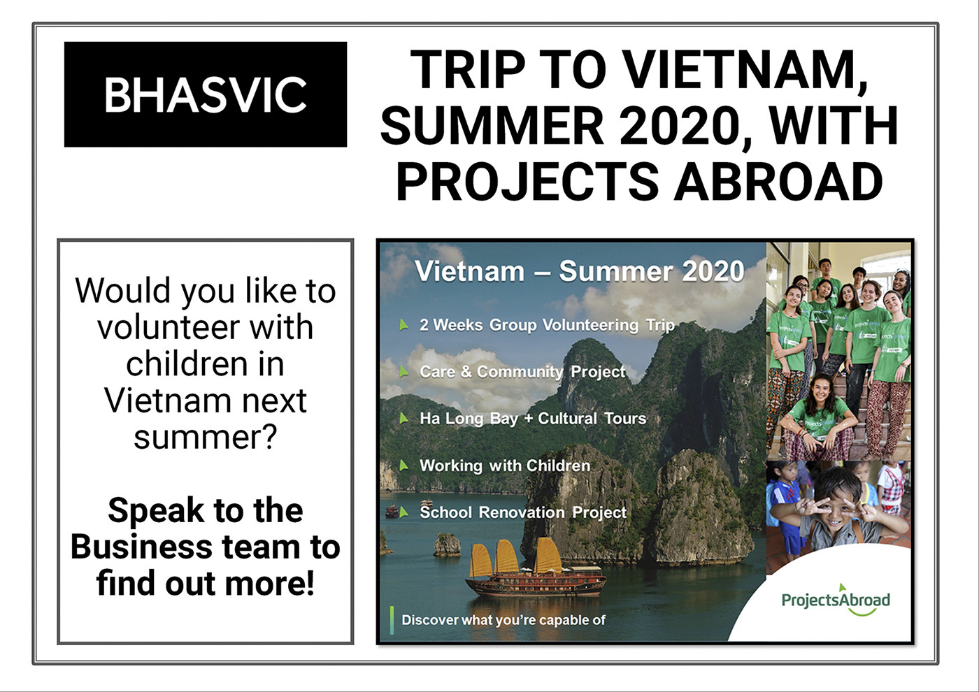 Vietnam trip poster 2020