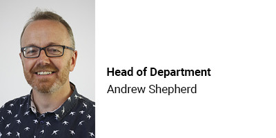 Head of Department Andrew Shepherd