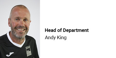 Head of Department Andy King