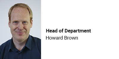 Head of Department Howard Brown