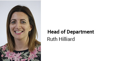 Head of Department Ruth Hilliard