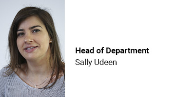 Head of Department Sally Udeen