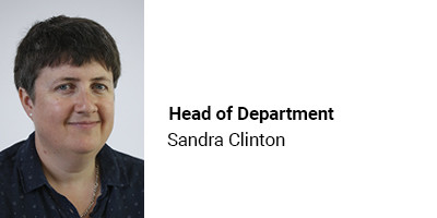 Head of Department Sandra Clinton