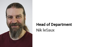 Head of Department Nik LeSaux