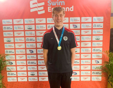 BHASVIC student Jake Acton qualified for Swim England National Championships