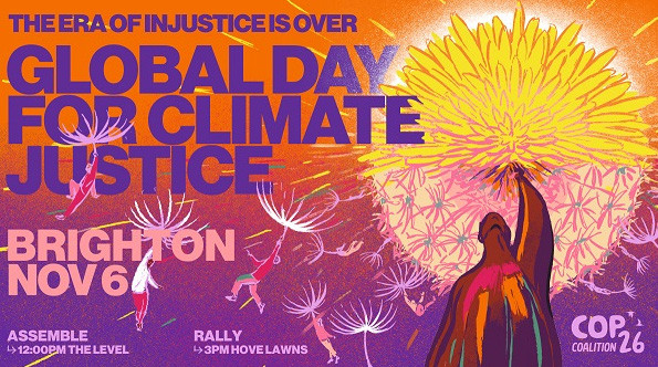 Global Day for Climate Justice poster
