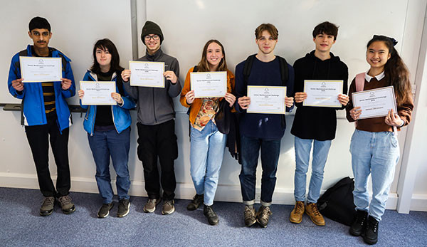 Maths Challenge group photo