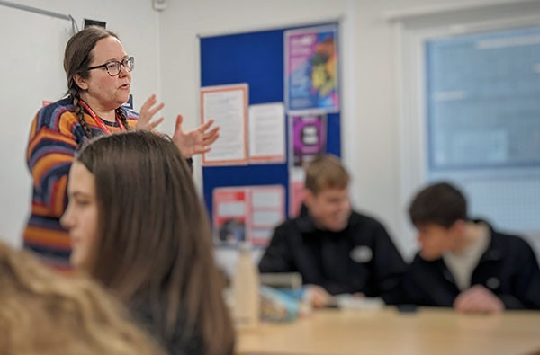 Clarendon Food bank talk by Rachel Fellingham