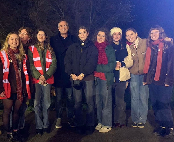 Period Project campaigners with Hove MP Peter Kyle