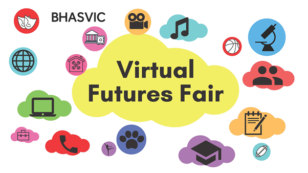 BHASVIC Futures Fair poster