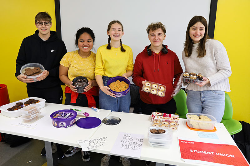 The Student Union held a cake sale in aid of World Mental Health Day