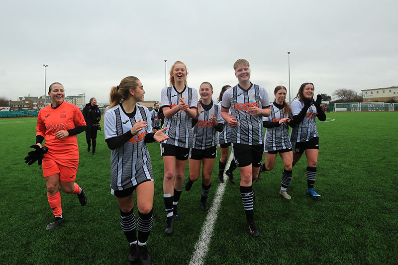 BHASVIC Womens Football team