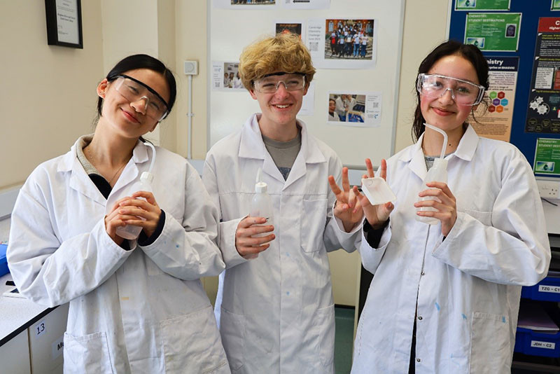 Happy chemists!
