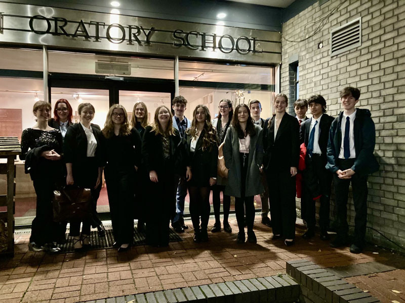 BHASVIC students at The Model United Nations conference at the London Oratory School
