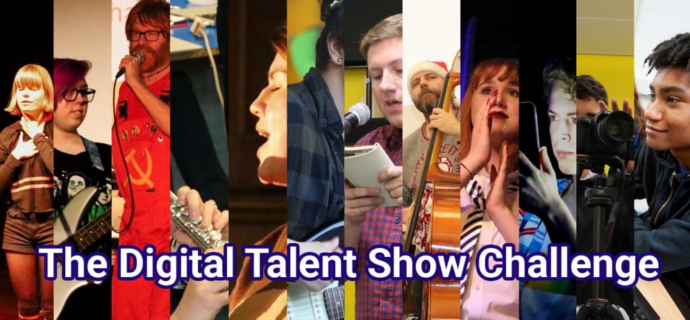 BHASVIC's Digital Talent Show Challenge poster